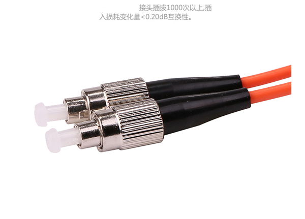 惠迅FC-SC多模雙芯3米跳線_光纖跳線