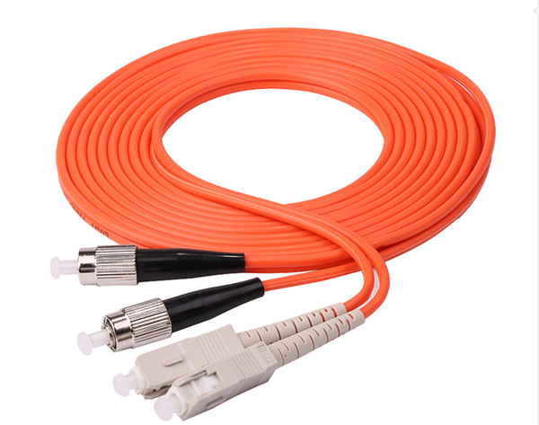 惠迅FC-SC多模雙芯3米跳線_光纖跳線
