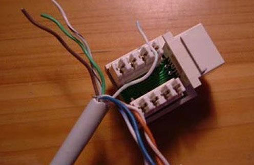 網(wǎng)絡(luò)插座如何接線 寬帶插座怎么接