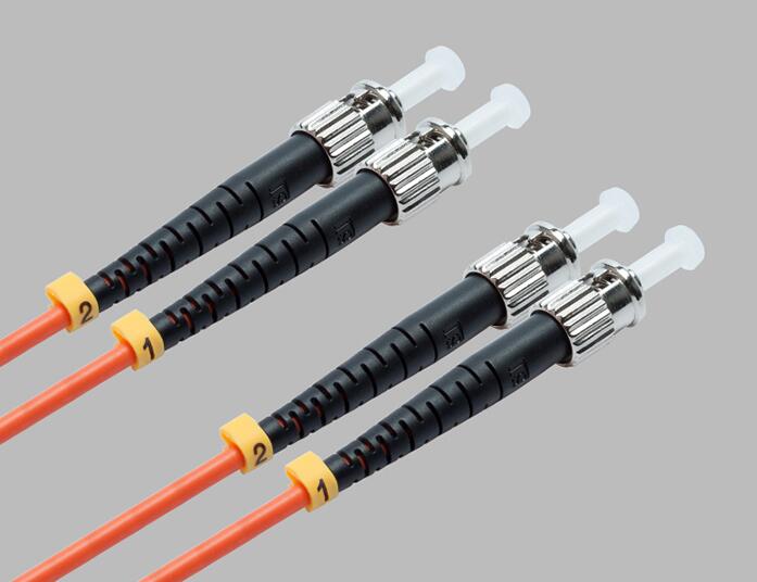 光纖跳線_ST-ST多模雙芯跳線